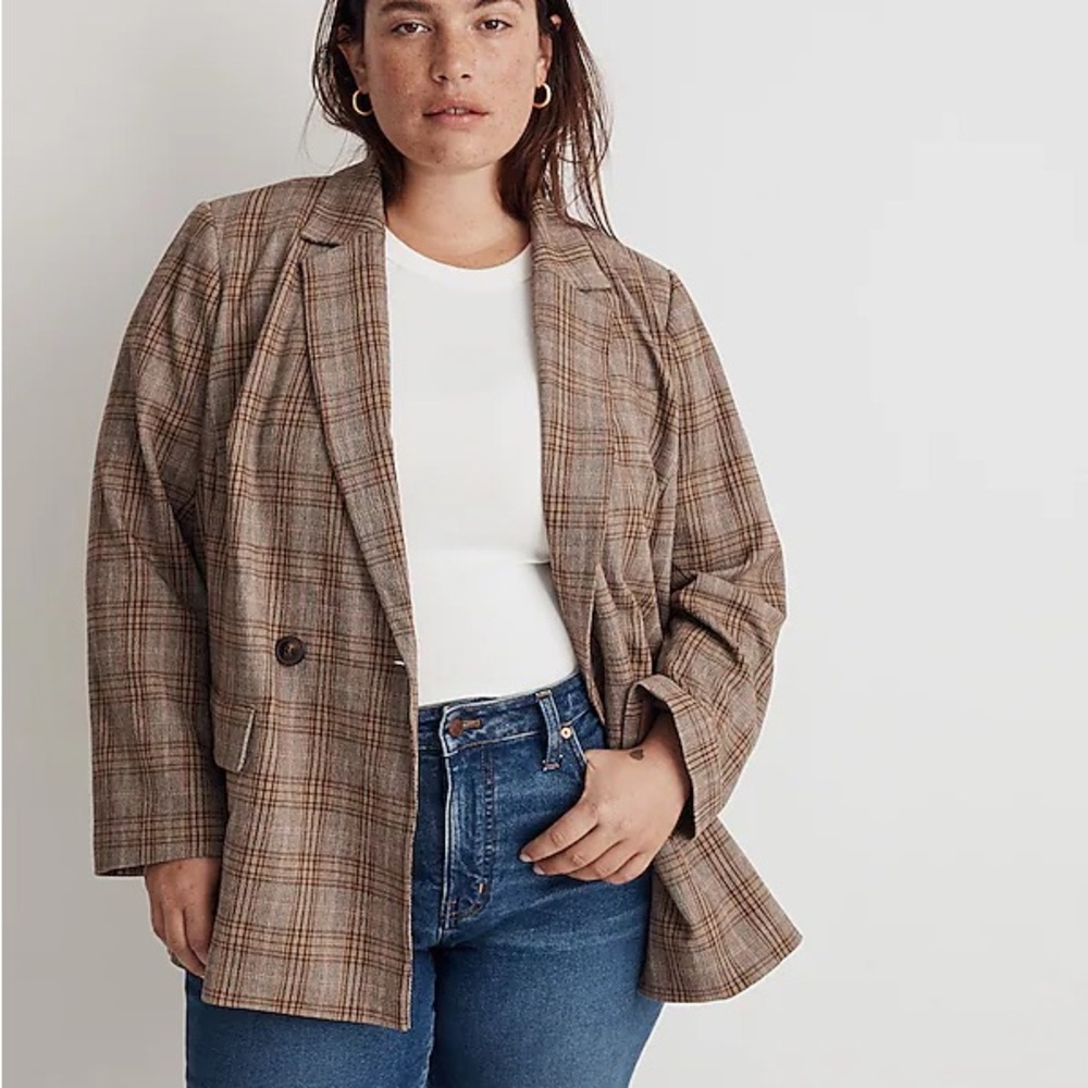 Madewell Caldwell Double-Breasted Blazer